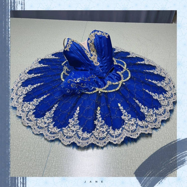 儿童芭蕾舞裙女睡美人演出服仙女娃娃tutu蓬蓬纱舞台装蓝鸟表演服,淘宝优惠券,粉丝福利购,淘宝优惠卷