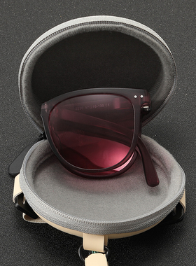 可折叠墨镜女2021新款男茶色夜视