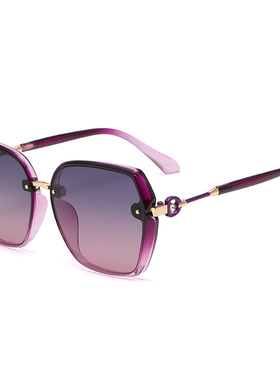 大脸2021年新款时尚风显瘦太阳镜