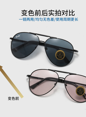 2021新款钢化玻璃潮钓鱼太阳镜