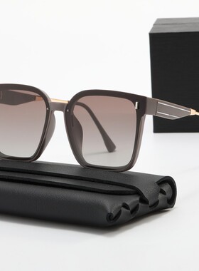 腾悦偏光防紫外线方形百搭太阳镜