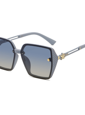 太阳镜女款2025新款防紫外线墨镜开车偏光镜遮阳大脸显瘦百搭眼镜