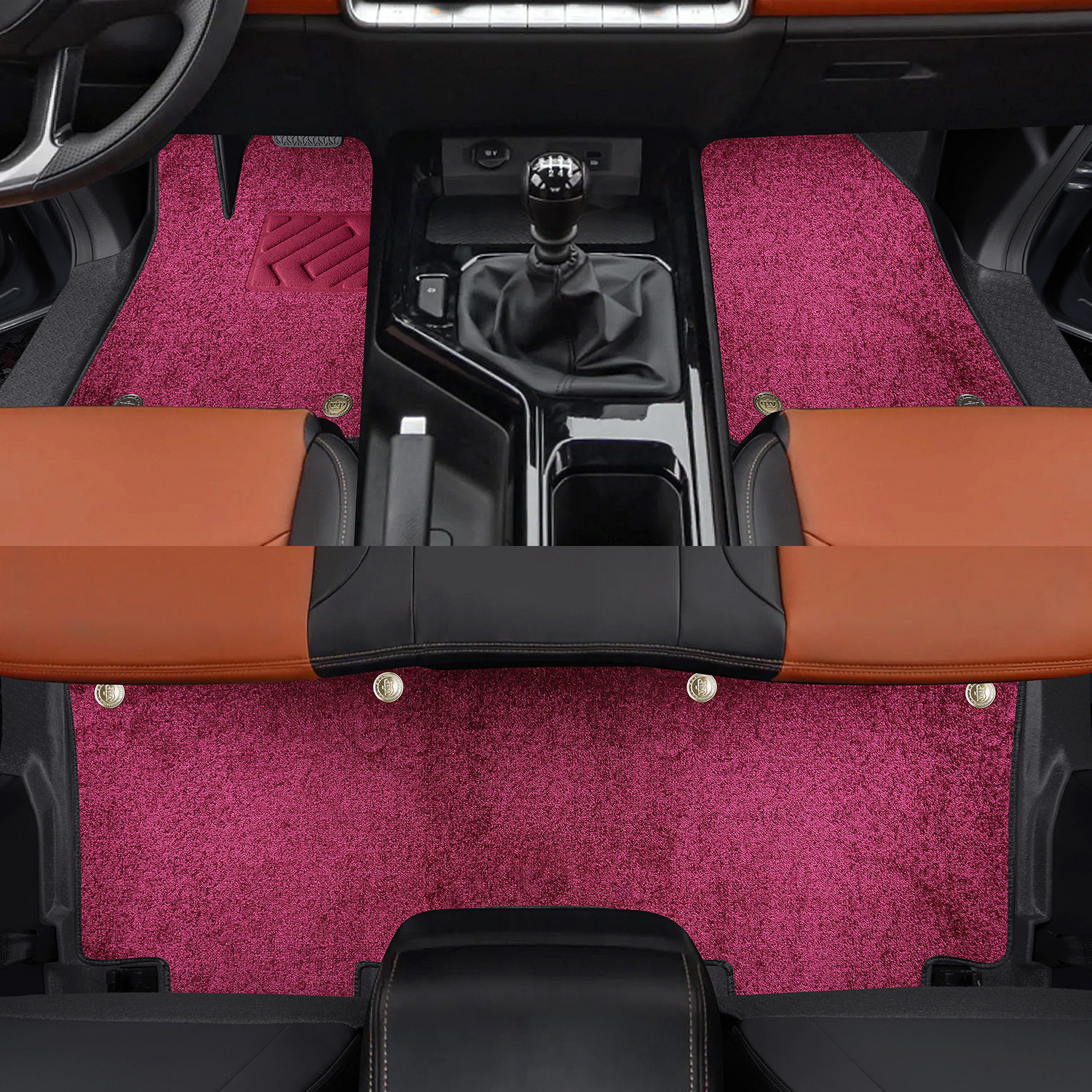 江铃皮卡域虎3/5/7/9脚垫全包围专用汽车内饰改装配件七TPE地垫,淘宝优惠券,粉丝福利购,淘宝优惠卷