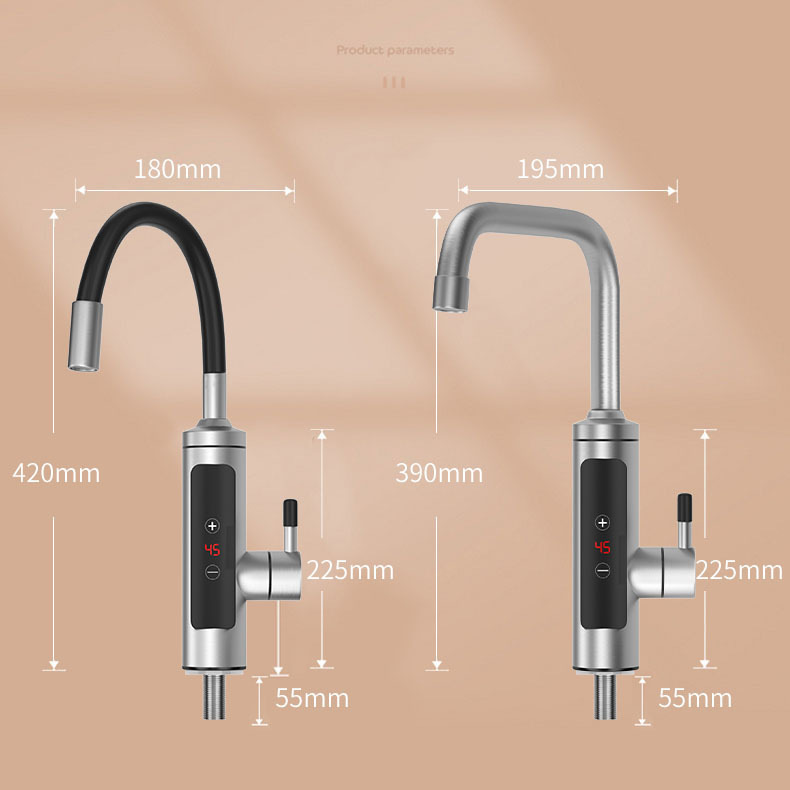 变频恒温速热式水龙头数显即热式热水器厨房卫生间通用电热水器 - 图2