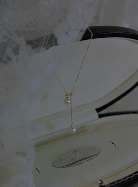 XKDDCT新款天然淡水珍珠项链女