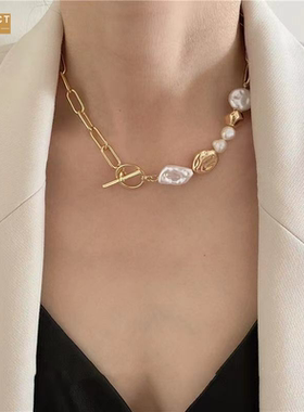 XKDDCT复古几何型欧美轻奢链条韩