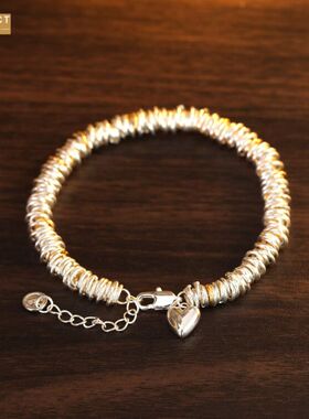 XKDDCT小众设计感光面圆圈爱心手