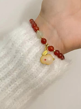 XKDDCT兔年专属小兔子手链本命年