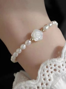 XKDDCT韩国气质白色山茶花天然淡