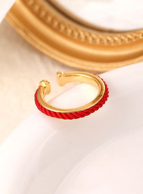 XKDDCT新款新中式国风红绳时来