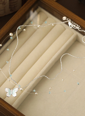 XKDDCT浪漫出圈满天星蝴蝶珍珠项