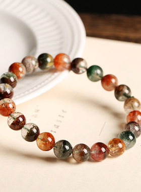 XKDDCT绿彩幽灵单圈手链910mm晶