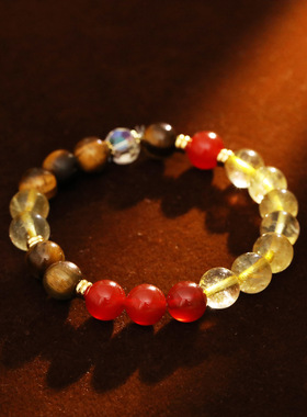 XKDDCT新款原创设计国潮黄水晶