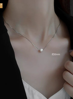 XKDDCTs925纯银骨链简约轻奢淡水