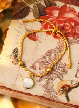 XKDDCT韩国东大门简约气质天然贝