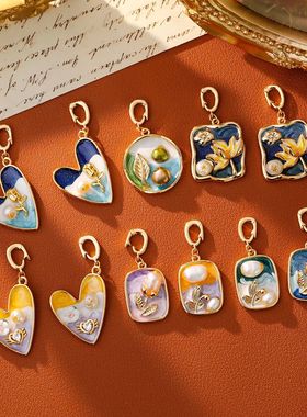 XKDDCT新款莫奈花园油画风万能