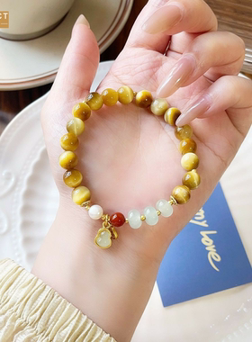 XKDDCT新款网红爆款虎眼水晶手串