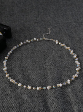 XKDDCT新款天然珍珠满天星夏季超