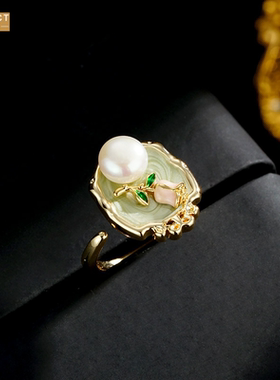 XKDDCT油画风淡水珍珠女时尚轻奢