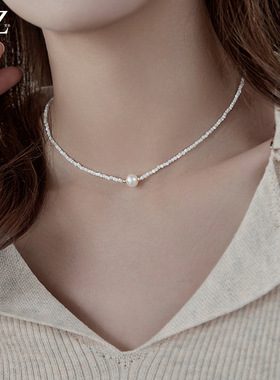 XKDDCT天然母贝珍珠项链2025爆款