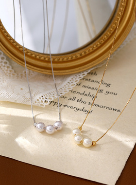 XKDDCT新款真金电镀爆款韩国珍珠