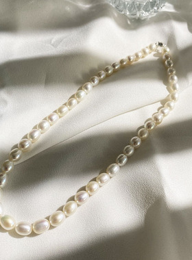 XKDDCT新款天然淡水珍珠项链女