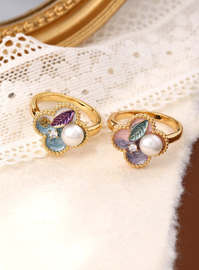 XKDDCT新款油画风国潮珐琅彩色