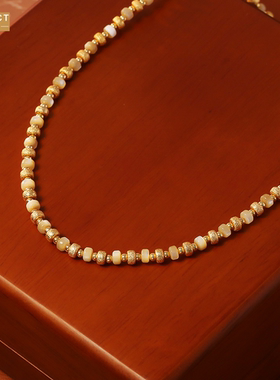 XKDDCT爆款贝壳串珠项链高级感时