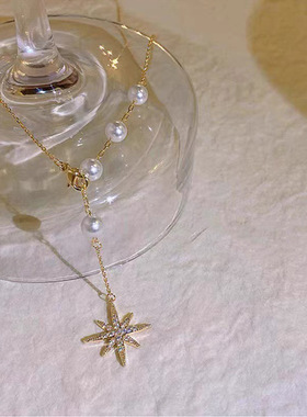 XKDDCT新款小众设计感项链八芒