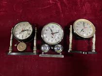 Alarm clock white dove cards three together accessories out of second-hand old stock nostalgia