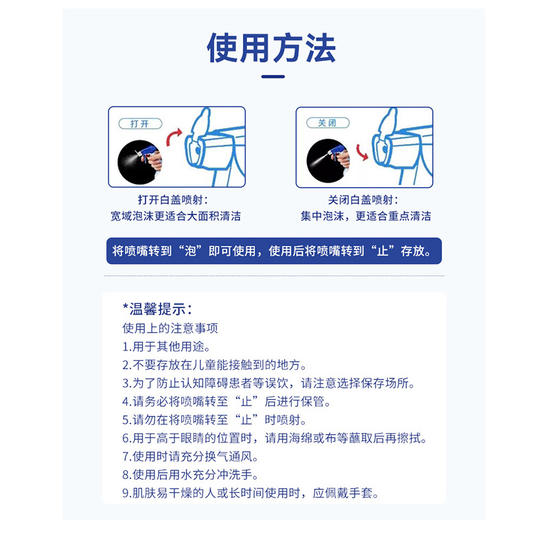 日本花王擦洗玻璃清洁剂浴室淋浴房水垢强力去污洗窗户水渍除垢