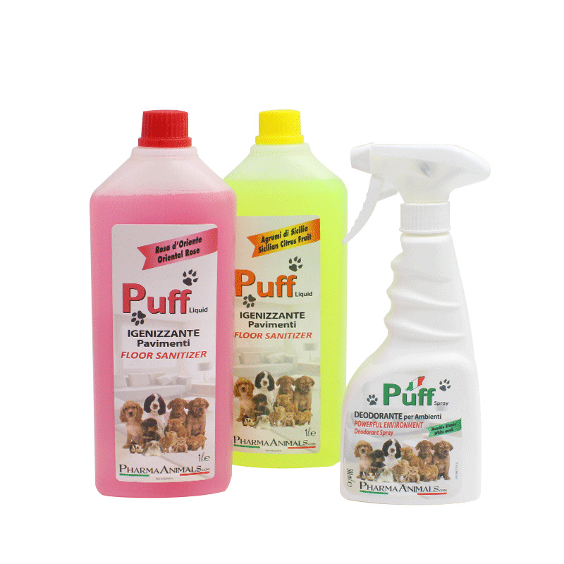 意大利Puff宠物除臭留香去味剂犬猫通用室内环境去尿味清新喷雾剂-图1