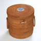 Vietnamese handmade rattan moisture-proof tea cans large size 7 cakes