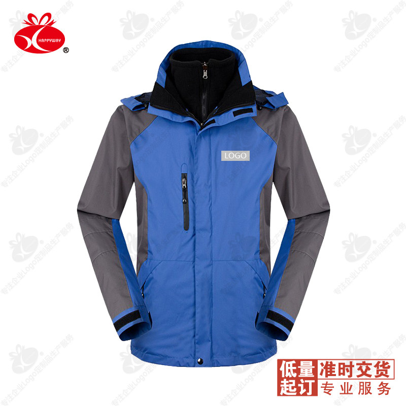 Winter high-quality fleece warm outdoor jackets custom printed logo embroidery corporate group work clothes custom made