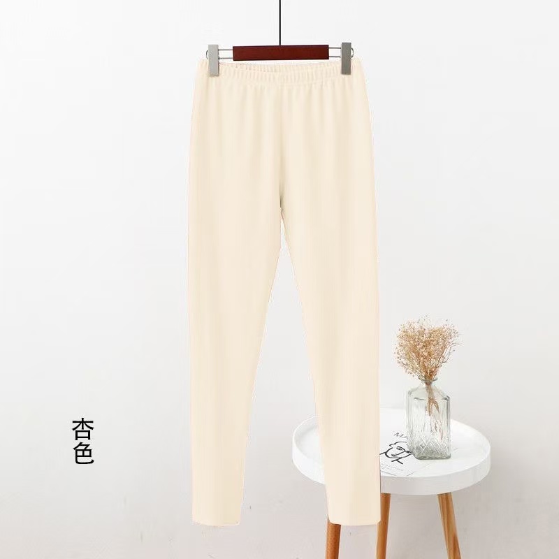 秋裤女紧身打底保暖线裤德绒毛裤内穿衬裤无痕发热大码薄款冬季 - 图2