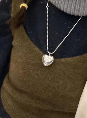 爱心向日葵韩国长项链金属