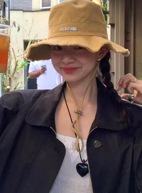 皮革皮质长款i吊坠女fever同款