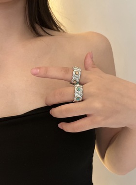 虞书欣同款雏菊戒指可调节