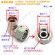 2C9 galvanized carbon steel clamp type hydraulic joint