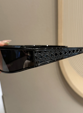 未来感发箍墨镜女防晒