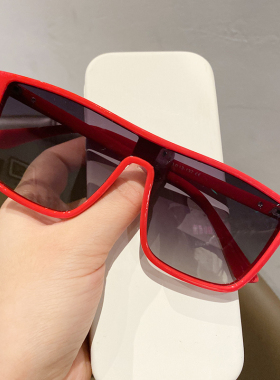 墨镜韩版圆脸大框偏光太阳眼镜