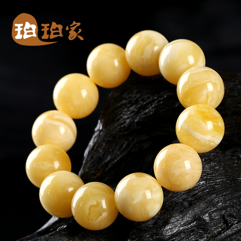 珀珀家直播天然老蜜蜡琥珀原石吊坠鸡油黄手串白花戒指三通佛珠 珀珀家直播天然老蜜蜡琥珀原石吊坠鸡油黄手串白花戒指三通佛珠