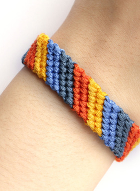 diy情人节材料包文艺风手编绳