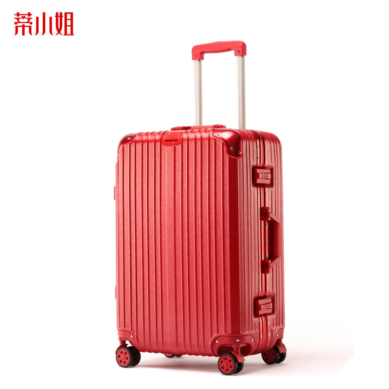 红色婚嫁妆结婚新娘旅行拉杆箱婚用 蒂小姐旅行箱