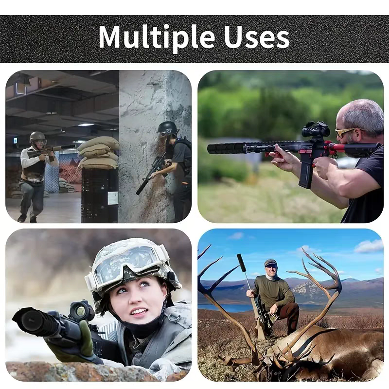 户外22cm消音器包裹迷彩保护套战术装备隐藏伪装防刮护套装饰布袋