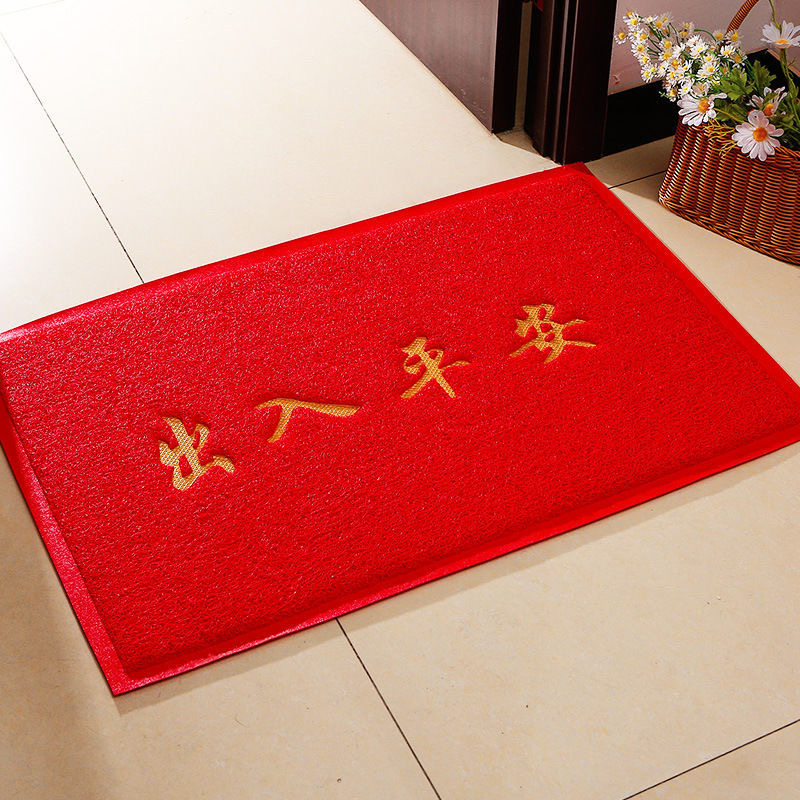 入户门地垫进门大门口出入平安门垫2025新款红色丝圈脚垫门外地毯,淘宝优惠券,粉丝福利购,淘宝优惠卷