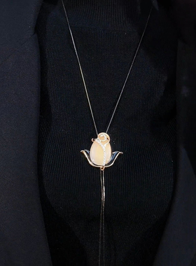 悄悄打扮自己惊艳所有人的项链