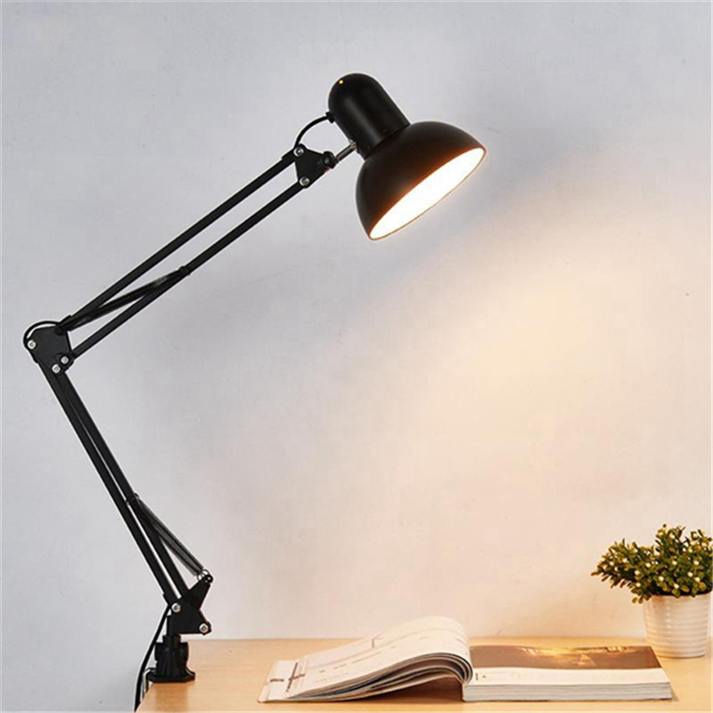 LED Table Lamp Aluminum Alloy Folding Clip-on USB LED Table - 图0