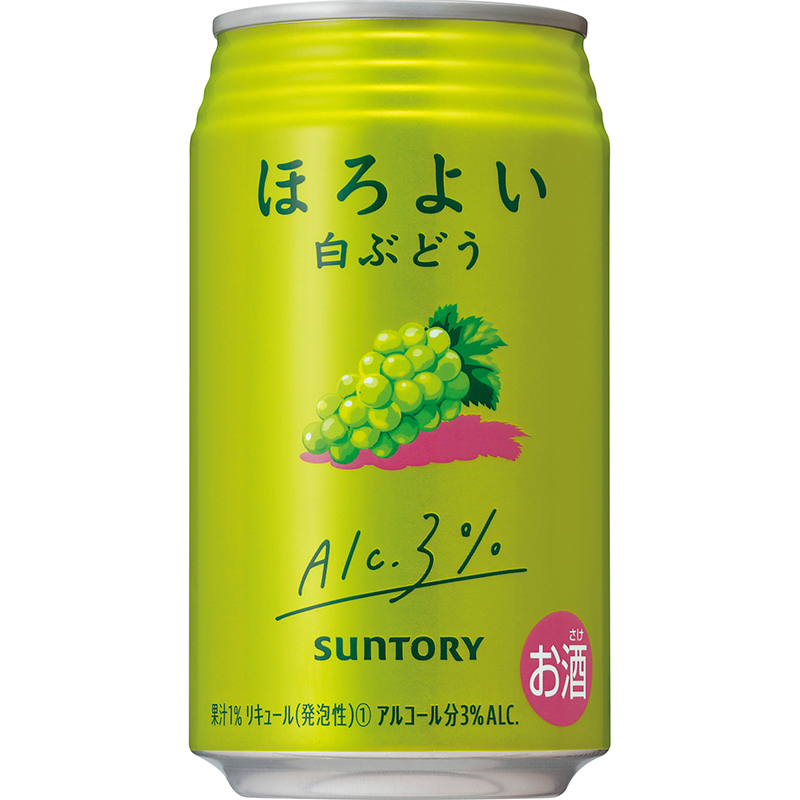 日本进口三得利水蜜桃子微醺醉果酒饮料SUNTORY气泡酒3度350毫升