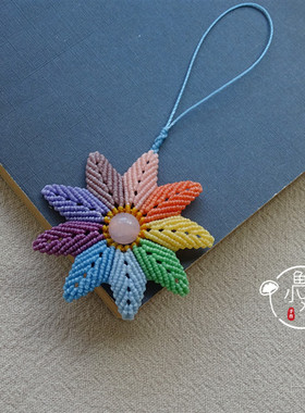 鱼小丸手作南美蜡线六一儿童节花